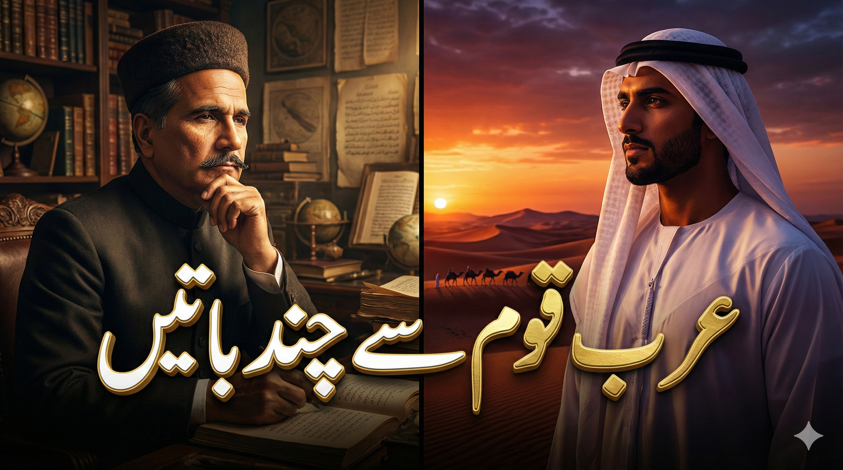عرب قوم سے چند باتیں