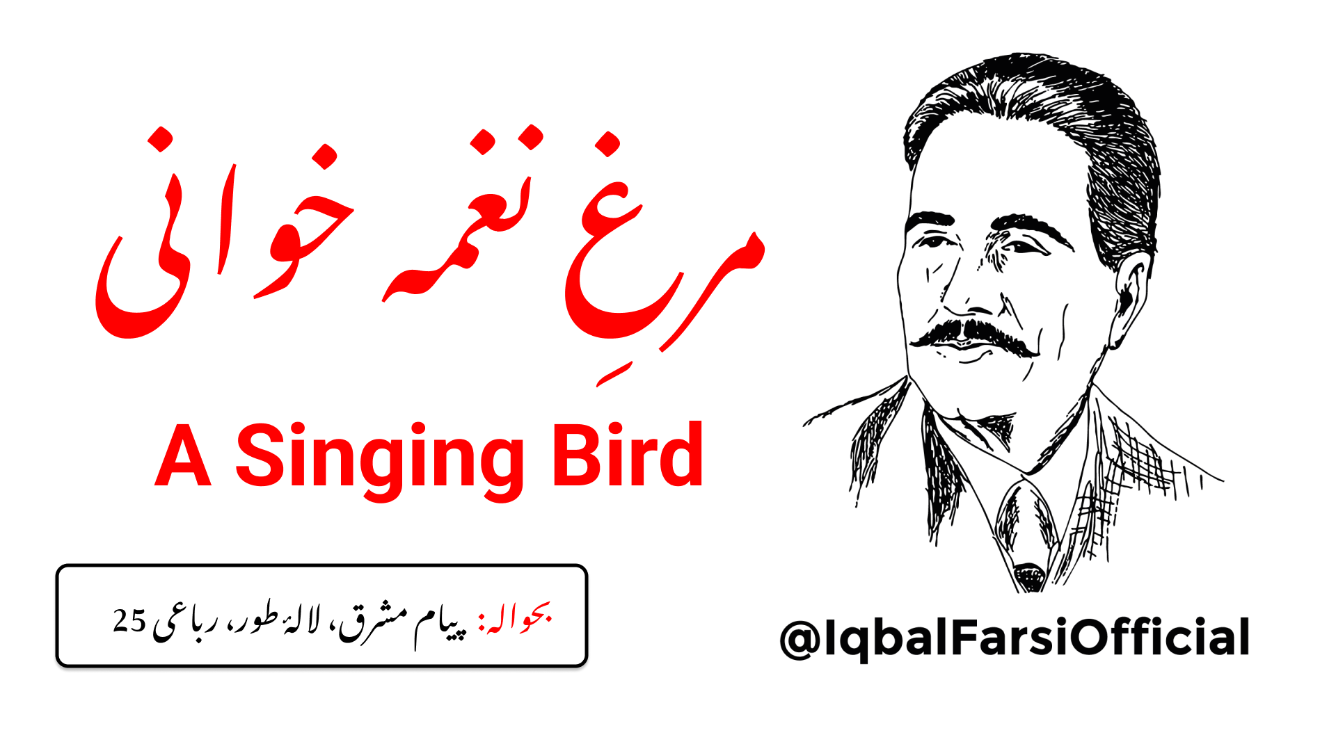 صبح کے وقت چمن کی شاخ پر