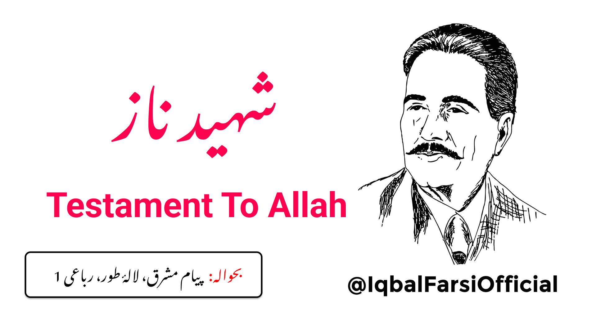 بزمِ وجود ، اللہ تعالیٰ کی ذات پر گواہ ہے