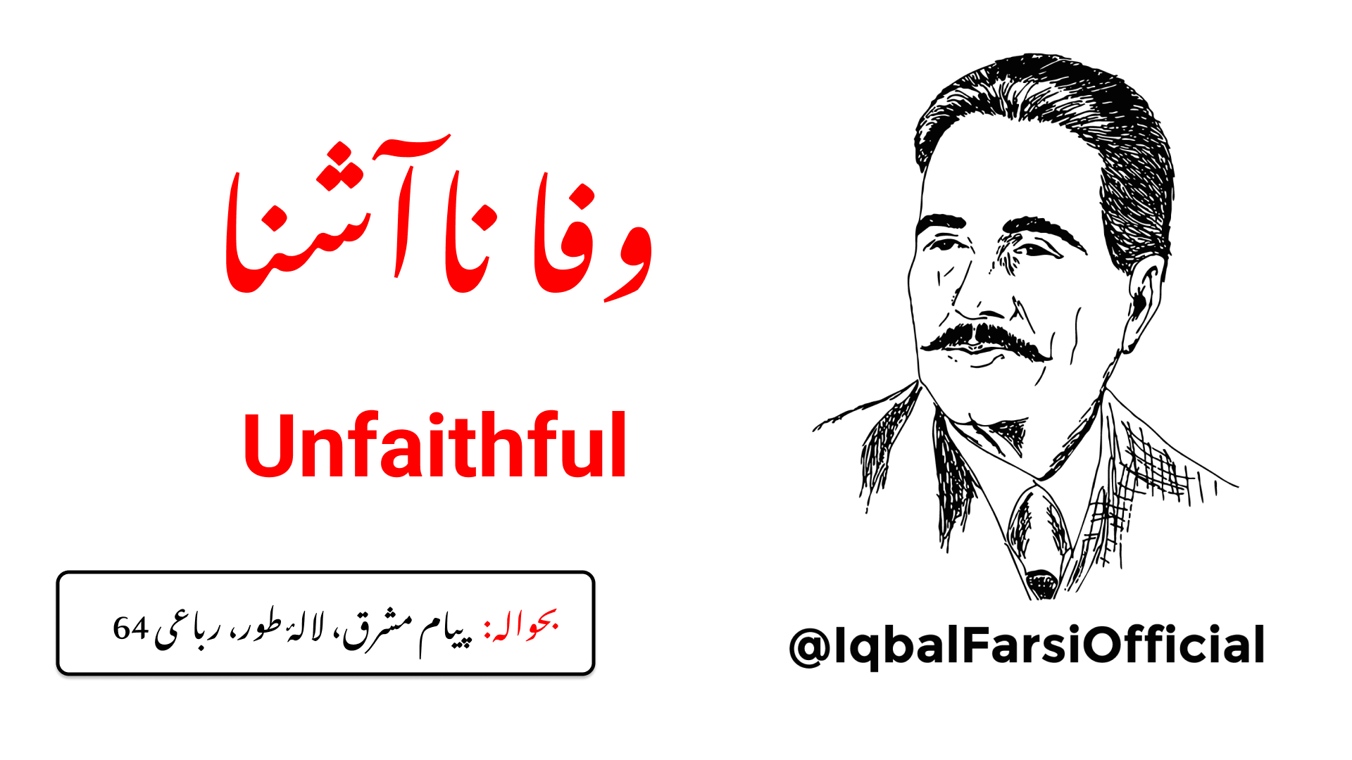 وہ ( دل ) تو نا آشنا اور بے گانہ خو تھا